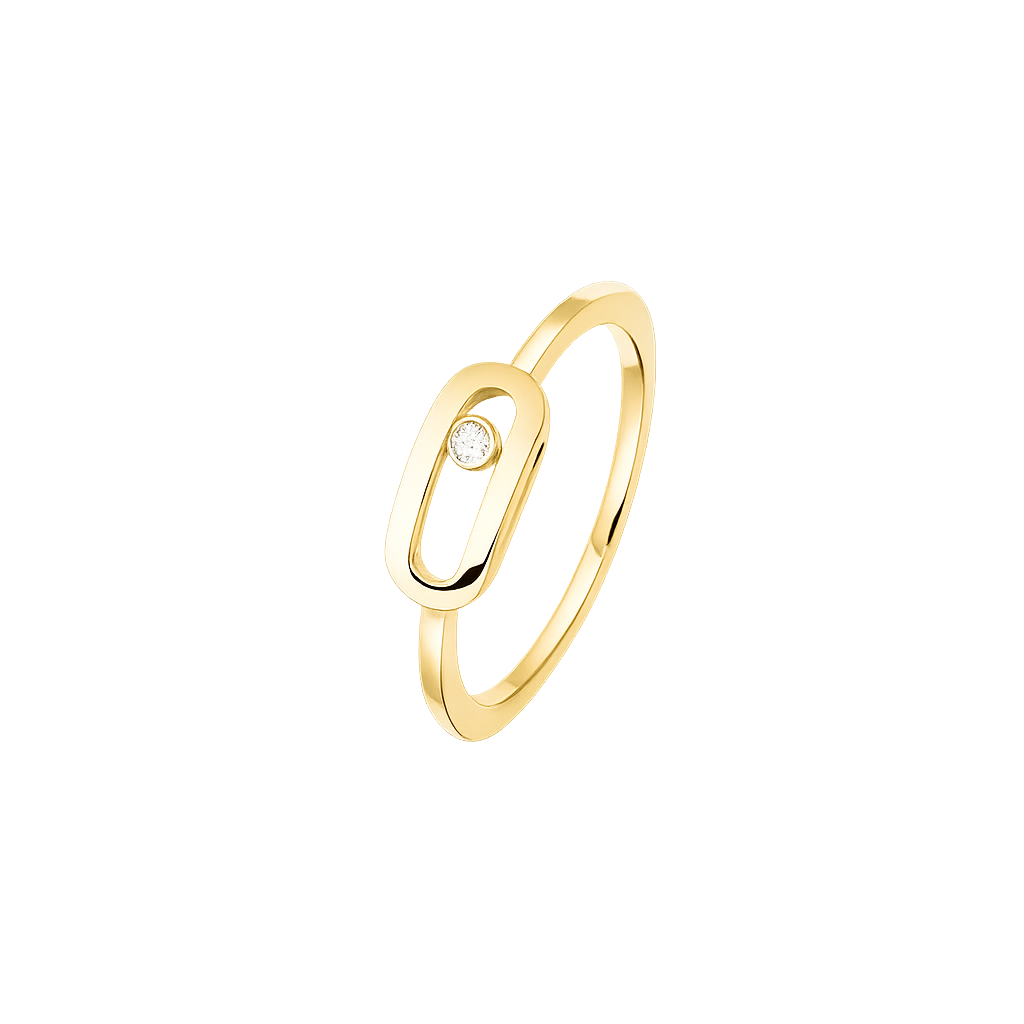 Move Uno Ring- 18K Gold