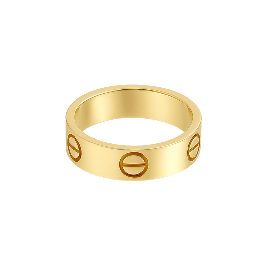 18K Gold Love Ring
